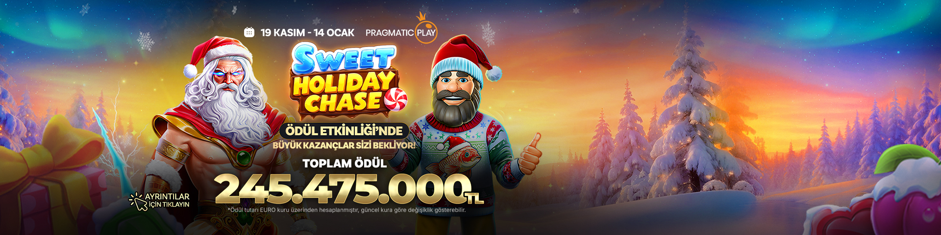 SWEET HOLIDAY Ödül