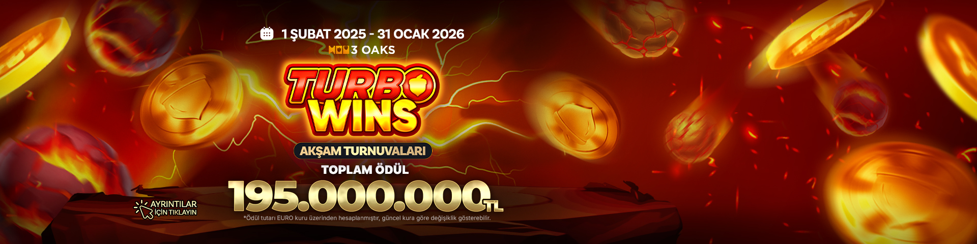 3 OAKS GAMING TURBO WINS